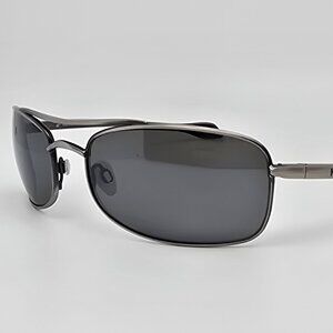 Kaenon Basis Silver Frame SR-91 Silver Mirror Polarized Lens Aviator Sunglasses
